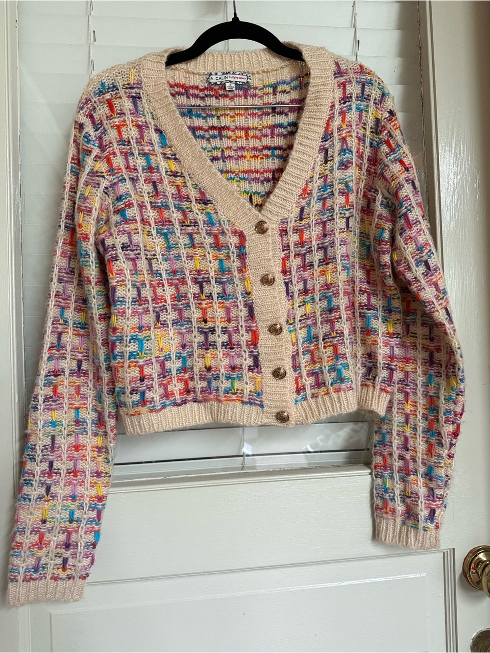 A Calvin by Flying Tomatoes Sweater Small - Picture 2 of 10